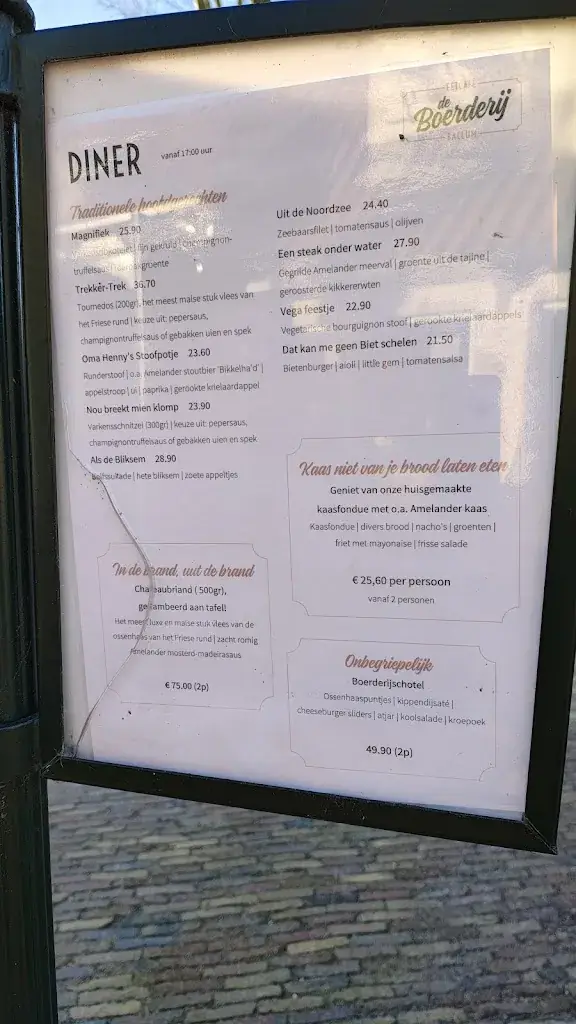 Menu_Eetcafé De Boerderij_Ballum_imagen_2
