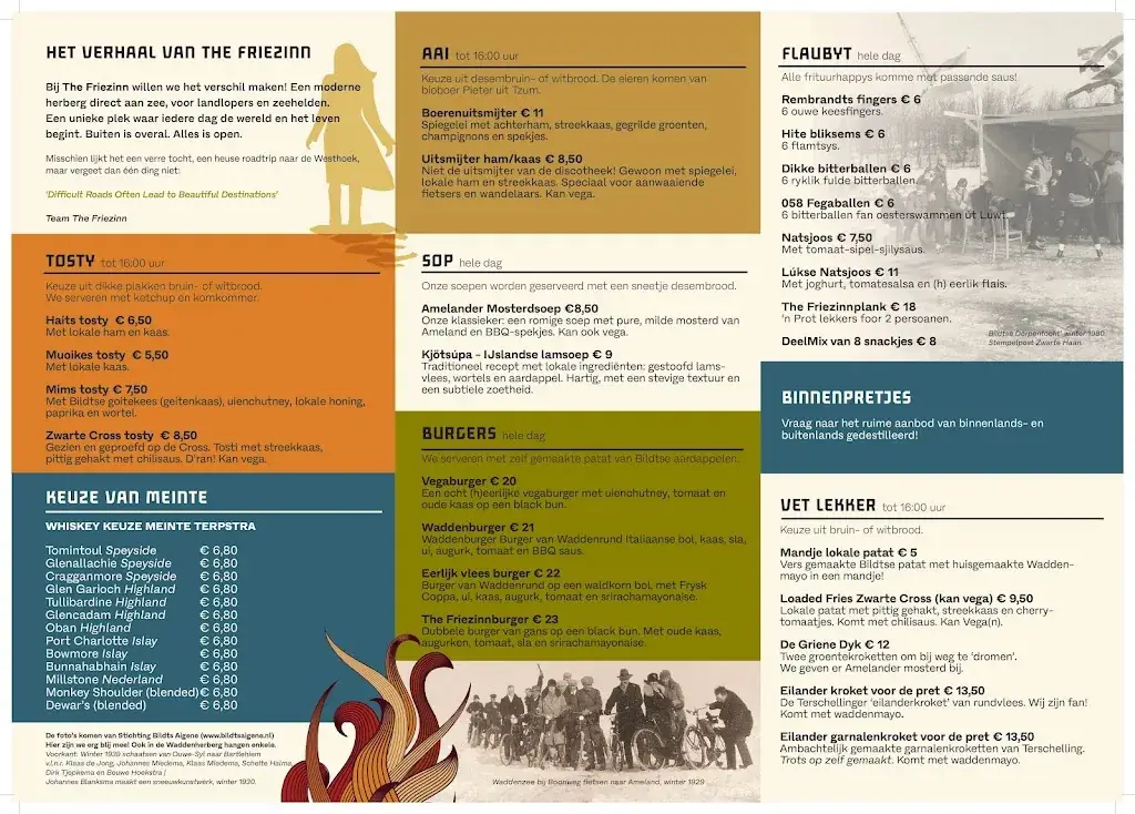 Menu_Waddenherberg 'The Friezinn'_Westhoek_immagine_1