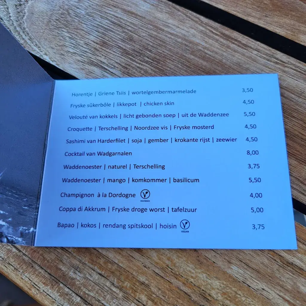 Menu_Restaurant 't Havenmantsje_Harlingen_image_1