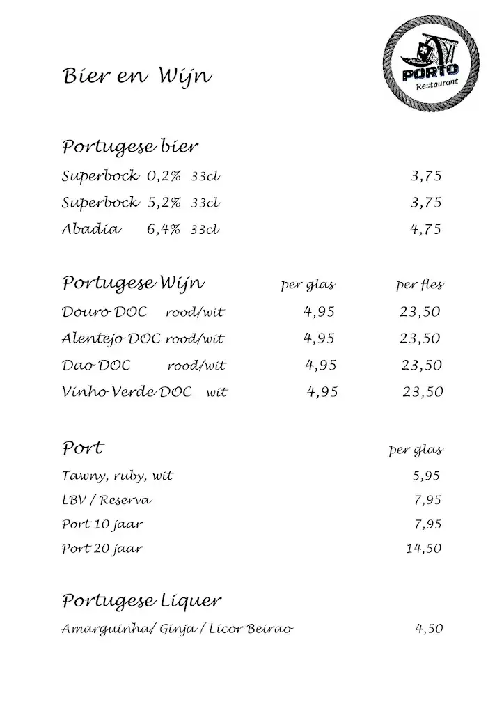 Menu_Restaurant Porto_Assen_image_2