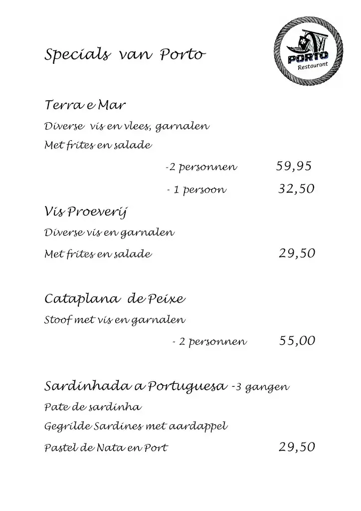 Menu_Restaurant Porto_Assen_image_4