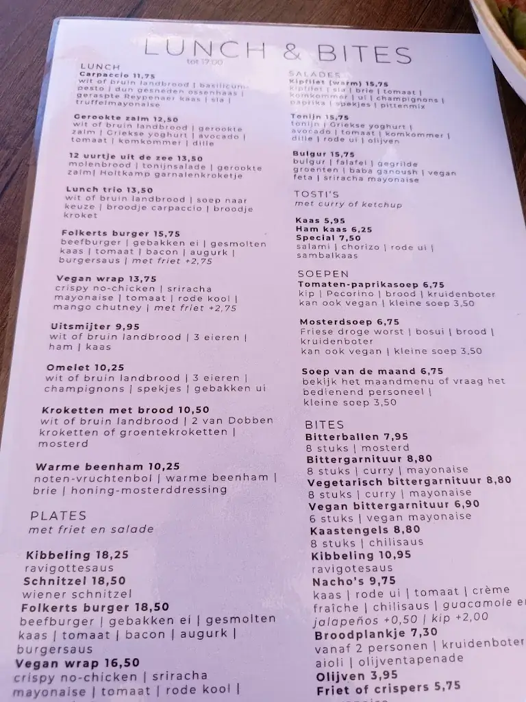 Menu_Restaurant Folkerts_Workum_image_1