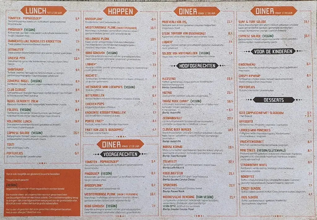 Menu_Grand Café Restaurant De Oranjerie_Joure_image_1