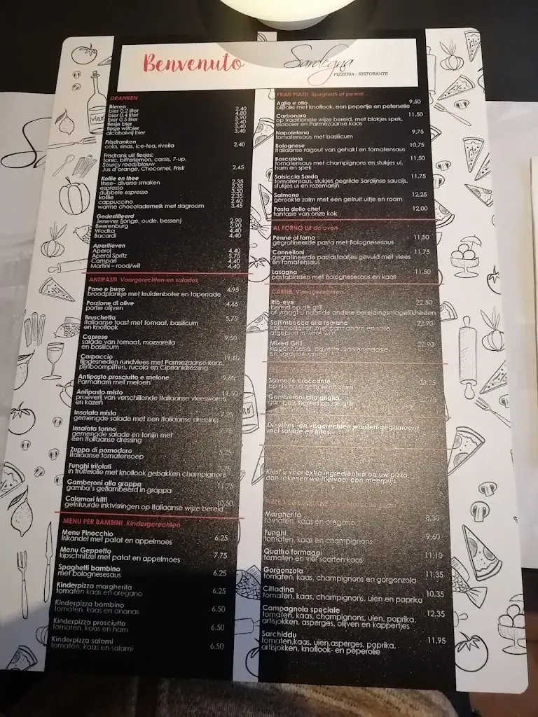 Menu_Pizzeria Sardegna_Joure_image_3