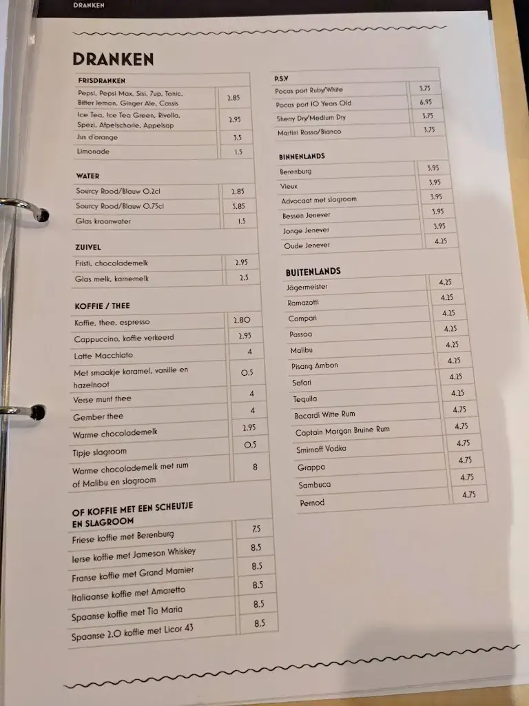 Menu_Strand Huys Makkum_Makkum_image_2