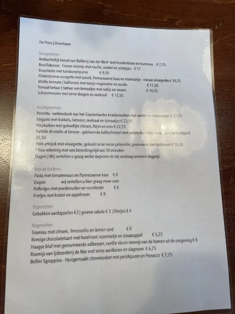 Menu_De Prins_Makkum_image_2
