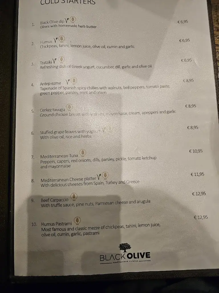 Menu_Restaurant Black Olive Amsterdam_Amsterdam_image_1