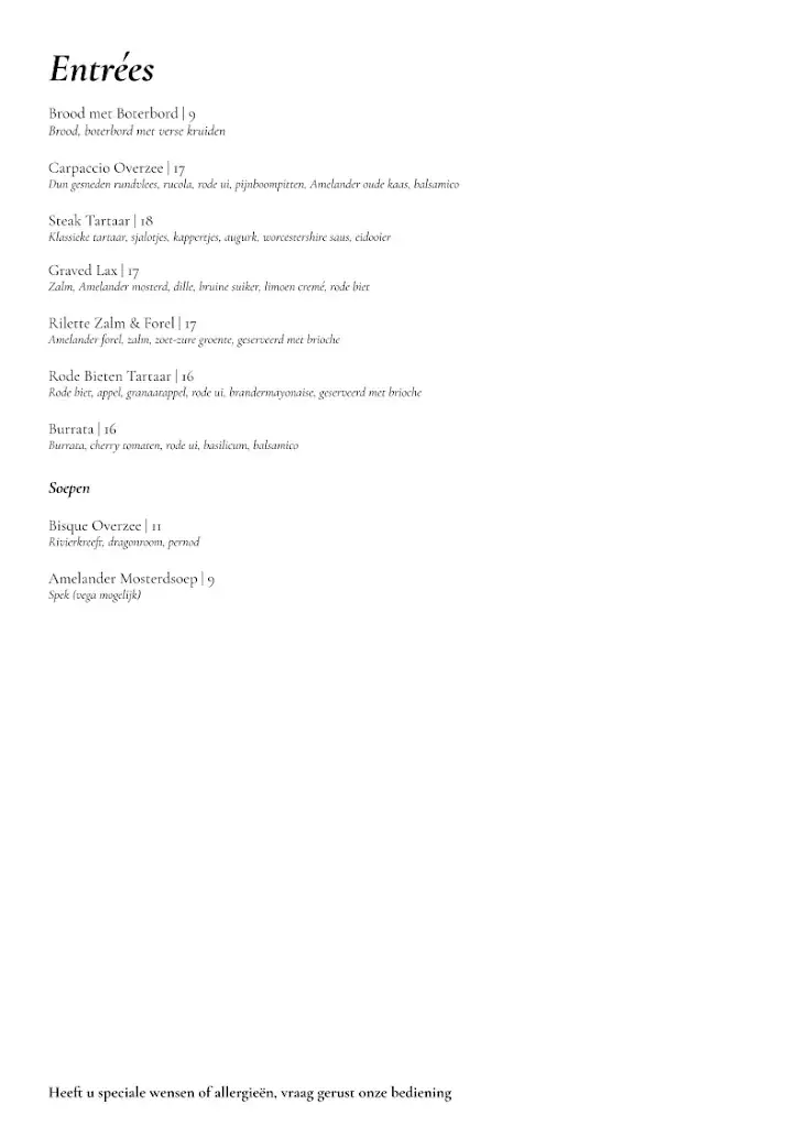 Menu_Overzee: Bistro & Logement_Nes_image_4