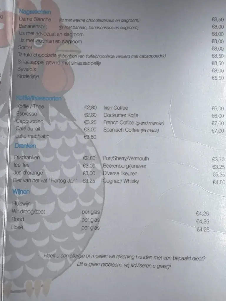 Menu_Kippenrestaurant de Kakelhof_Opeinde_image_1