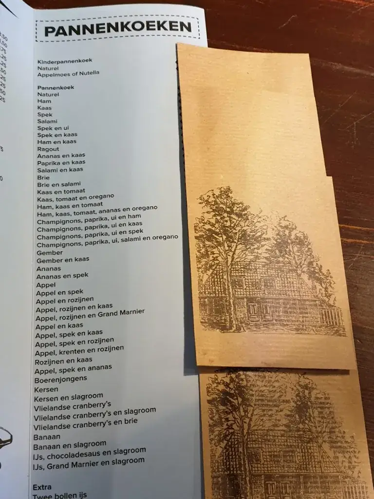 Menu_De Lickebaert | Pannenkoeken, Poffertjes & Koffie_Oost-Vlieland_image_2