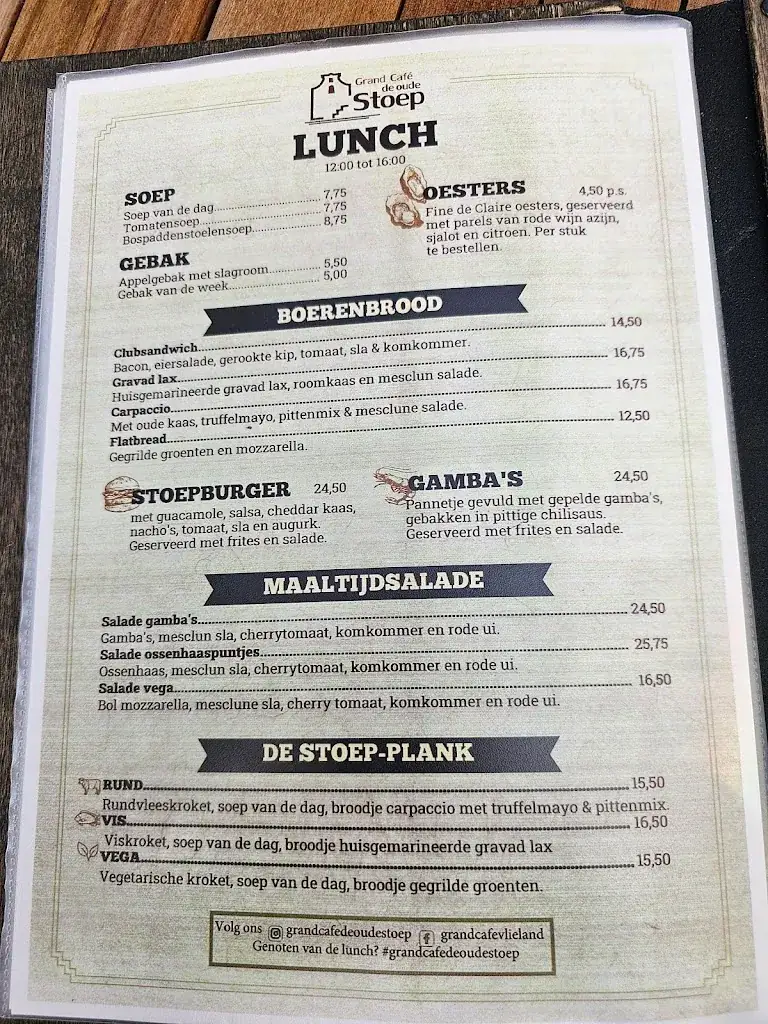 Menu_De Oude Stoep B.V._Oost-Vlieland_image_1