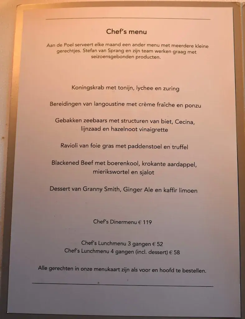 Menu_Aan de Poel_Amstelveen_image_3