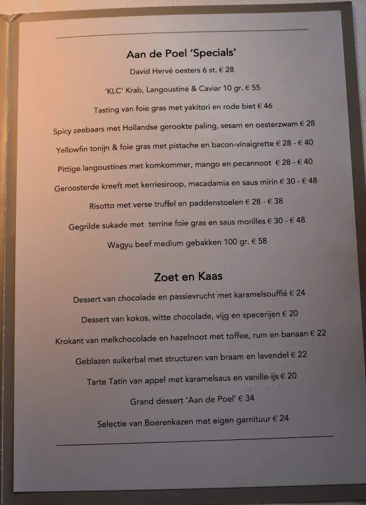 Menu_Aan de Poel_Amstelveen_image_4