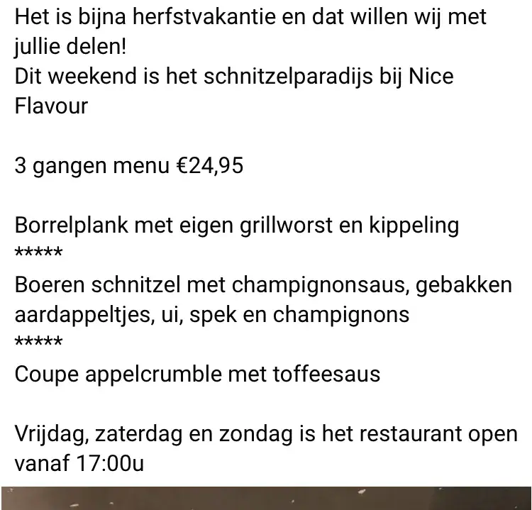 Menu_Nice Flavour Restaurant En Cafetaria verse producten_Witmarsum_image_2