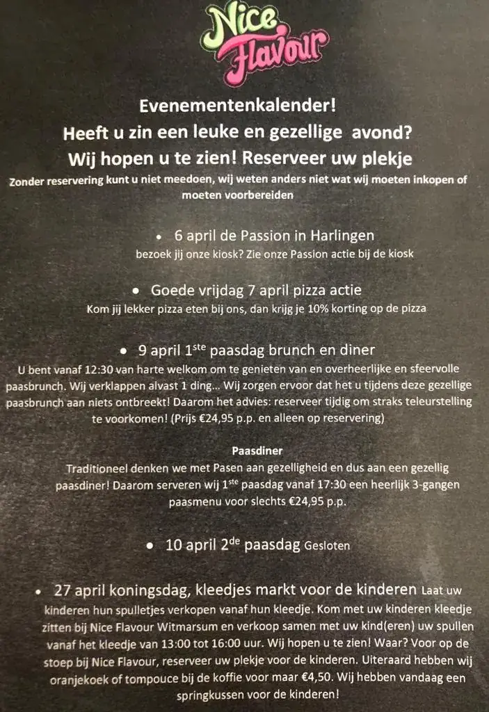 Menu_Nice Flavour Restaurant En Cafetaria verse producten_Witmarsum_image_4