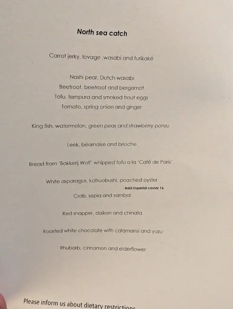 Menu_Senses Restaurant_Amsterdam_immagine_2