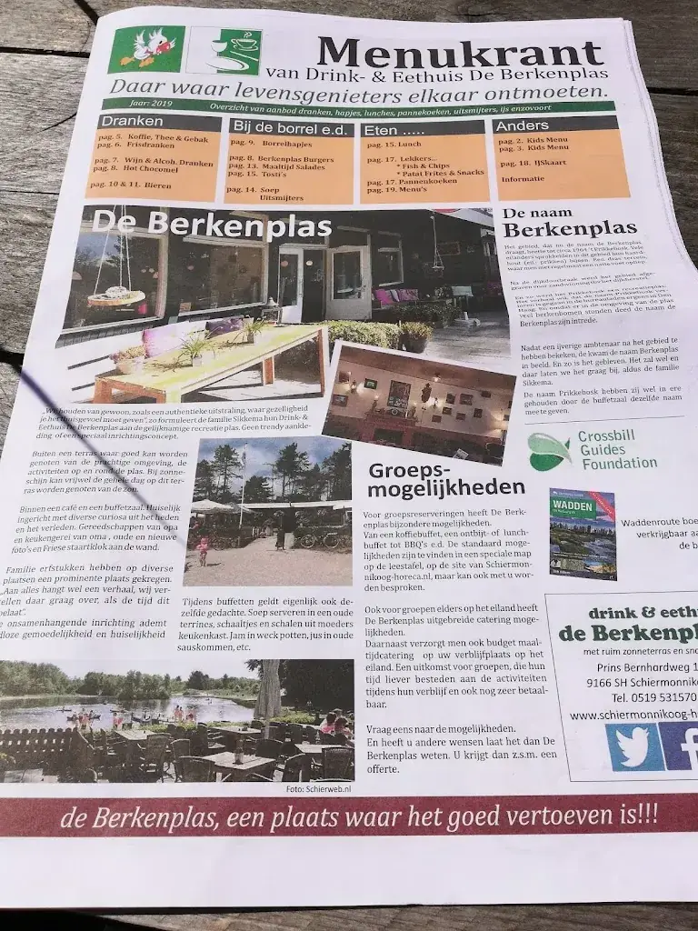 Milo Beliën_Drink- & Eethuis De Berkenplas_Schiermonnikoog_review