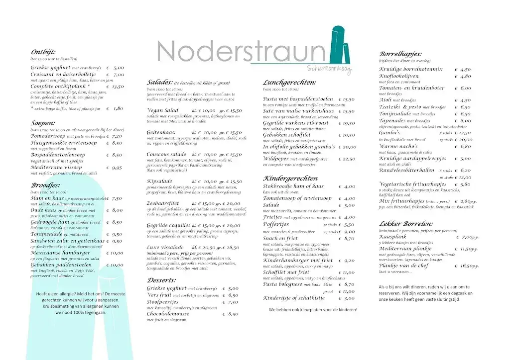 Menu_Beachclub Noderstraun_Schiermonnikoog_immagine_3