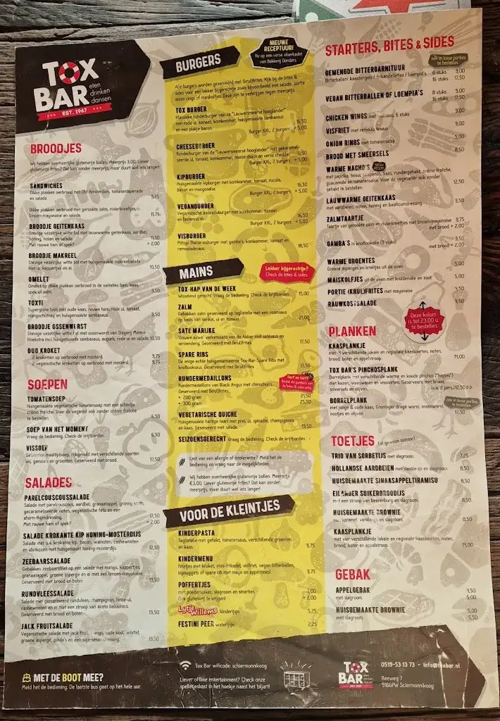 Menü_Tox Bar_Schiermonnikoog_Bild_3