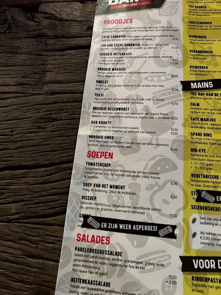 Menü_Tox Bar_Schiermonnikoog_Bild_4