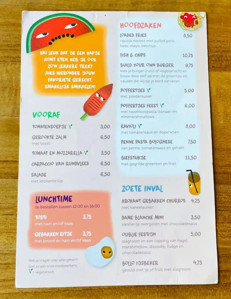 Menu_Timber's Brasserie_Aalden_immagine_1