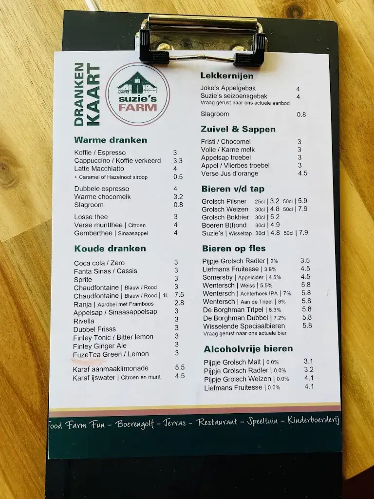 Menu_Restaurant Suzie’s Farm_Aalten_image_4