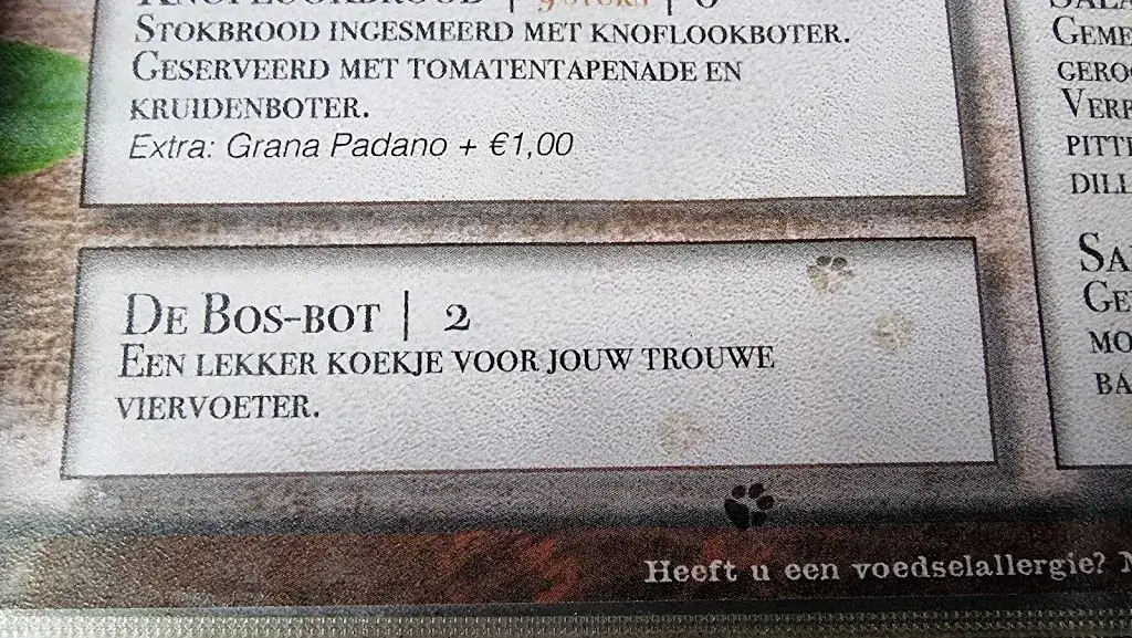 Menu_Boscafé 't Rimpelt Sharing, Lunch, A la carte, High-Beer, -Wine & -Tea restaurant_Afferden_immagine_4