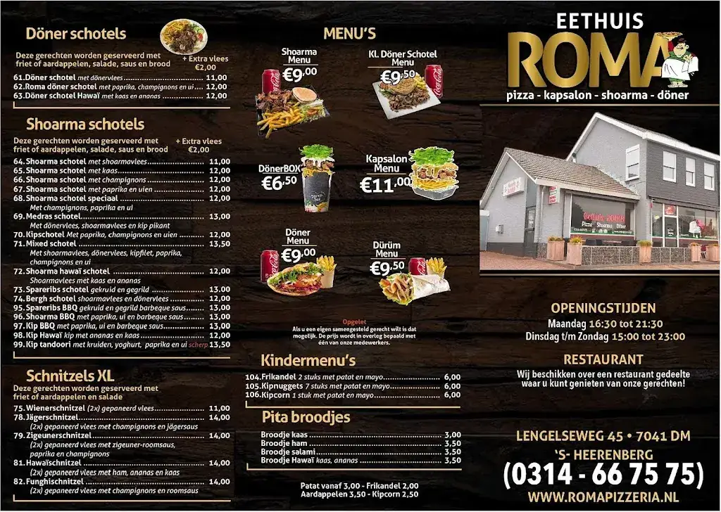 Menu_Eethuis Roma in 's-Heerenberg_'s-Heerenberg_image_2