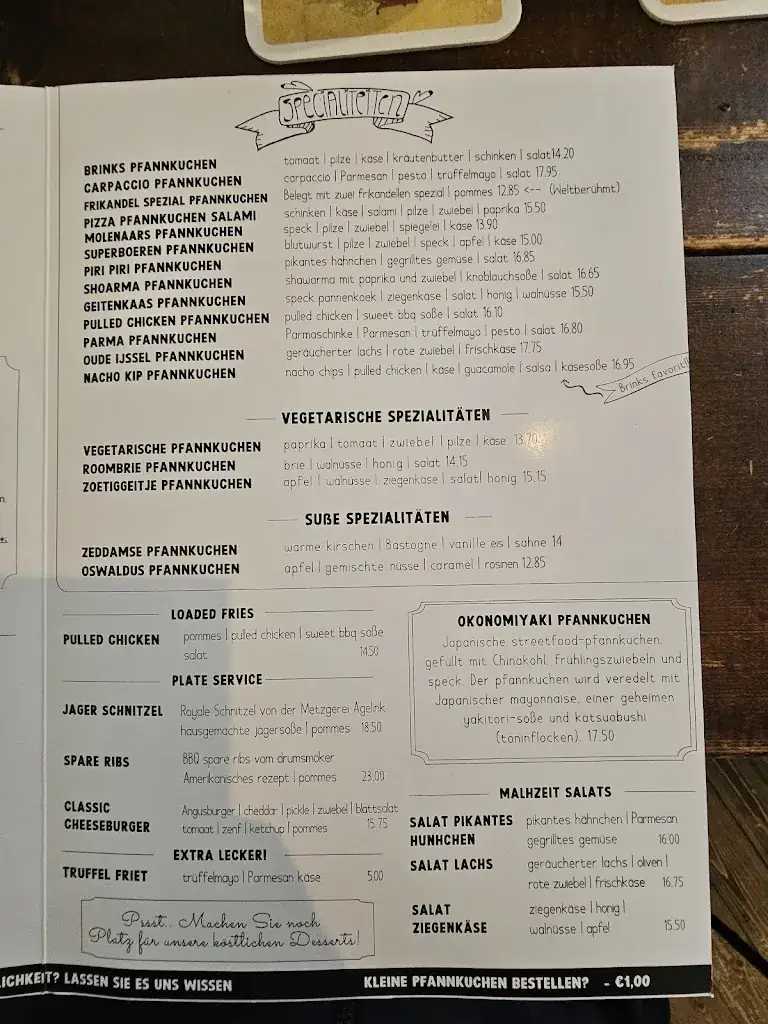 Menü_Brinks Pannenkoeken_Zeddam_Bild_3