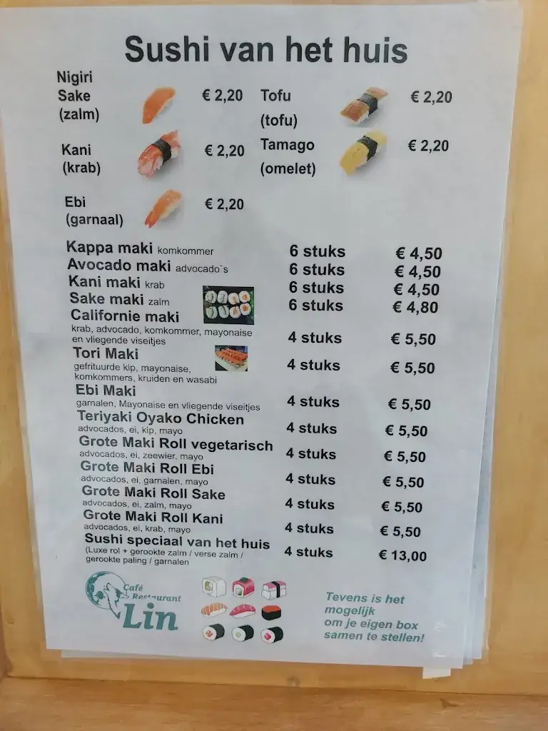 Menü_Cafe Restaurant Lin_Wolvega_Bild_1