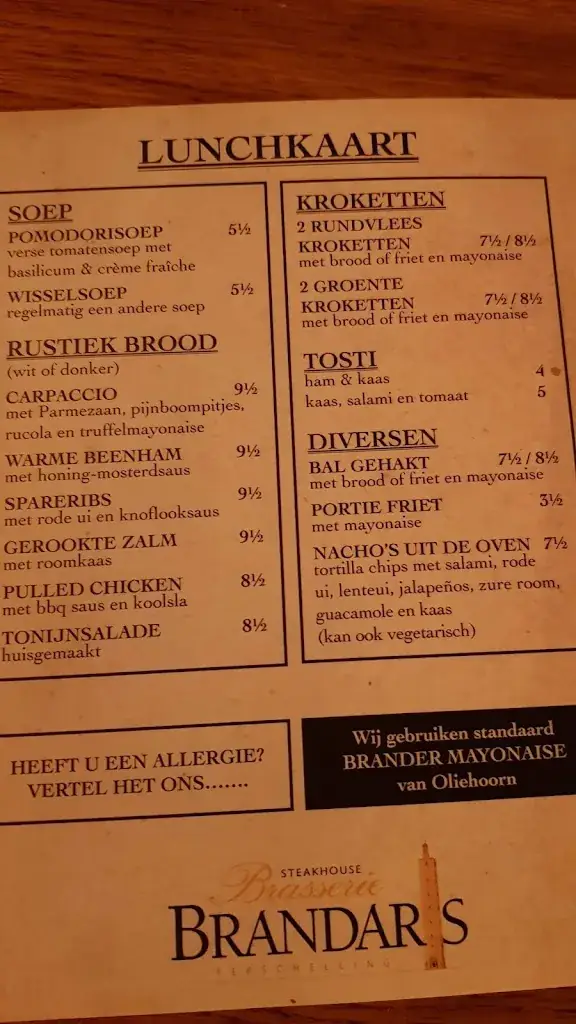 Menu_Brasserie Brandaris_West-Terschelling_image_2