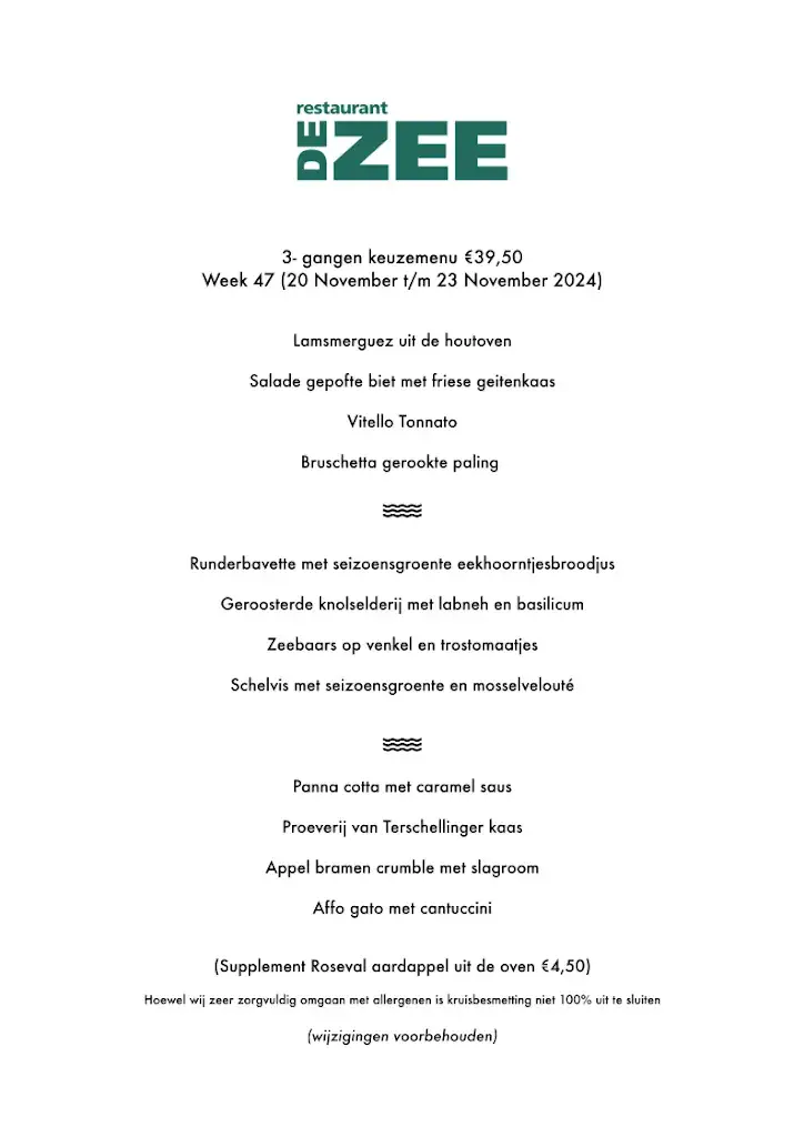 Menü_DE ZEE_West-Terschelling_Bild_2