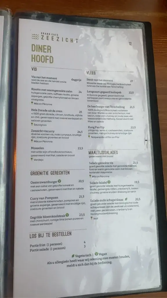 Menu_Grand Café Restaurant Zeezicht_West-Terschelling_immagine_1