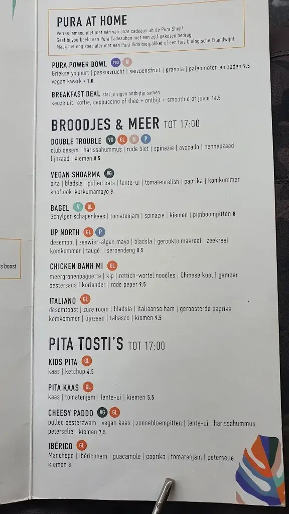 Menu_Pura Vida Foodbar - West_West-Terschelling_image_2
