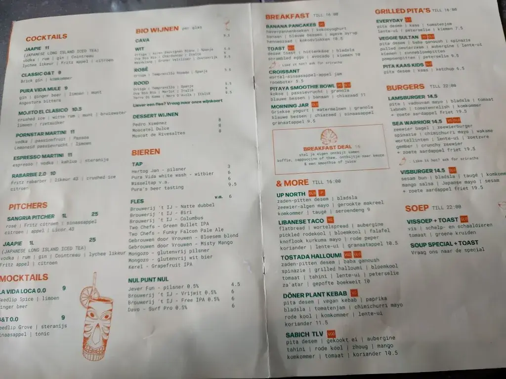 Menü_Pura Vida Foodbar - Midsland_Midsland_Bild_1