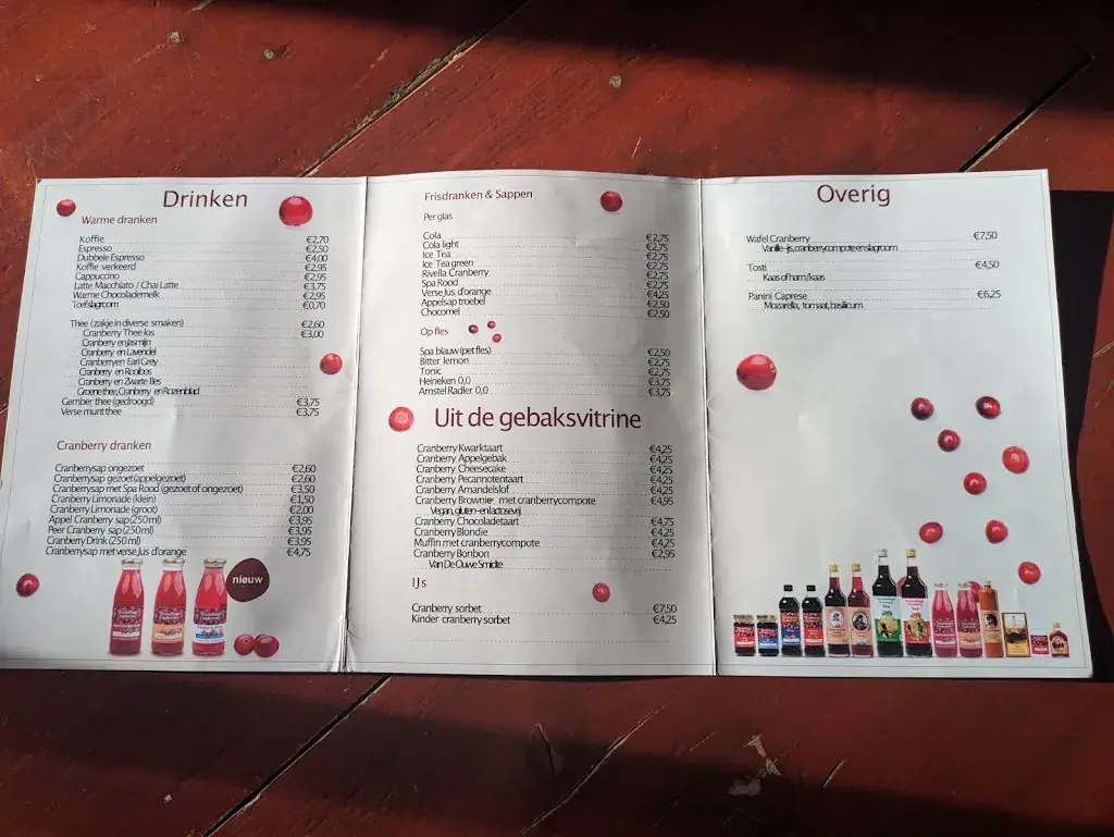 Menu_Cranberry Shed_West-Terschelling_image_1