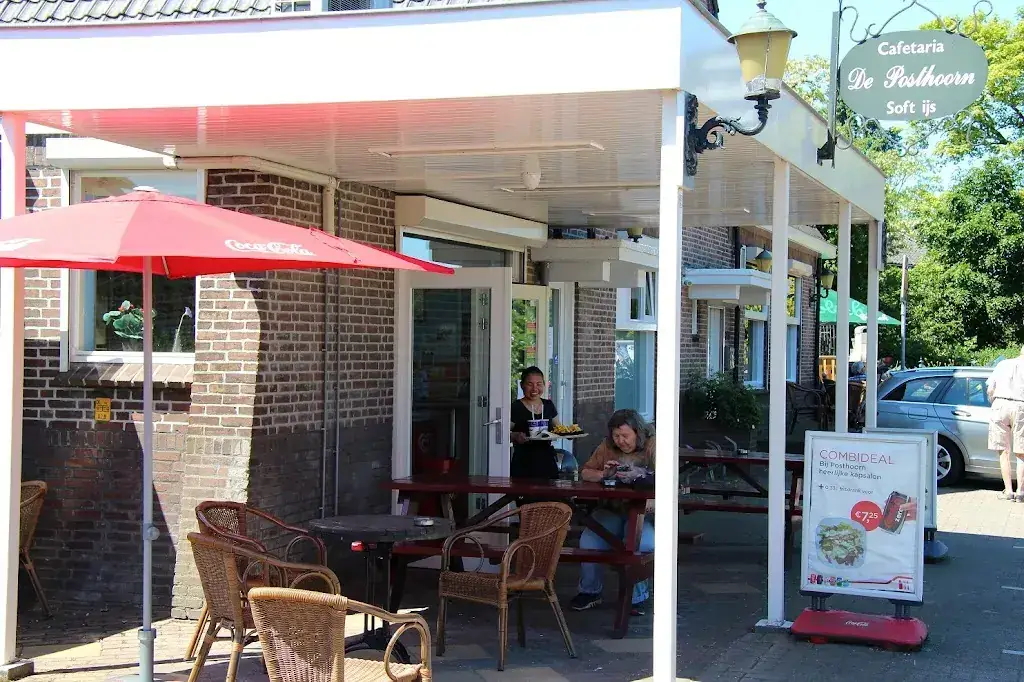 Café cafetaria de Posthoorn restaurant in Andelst