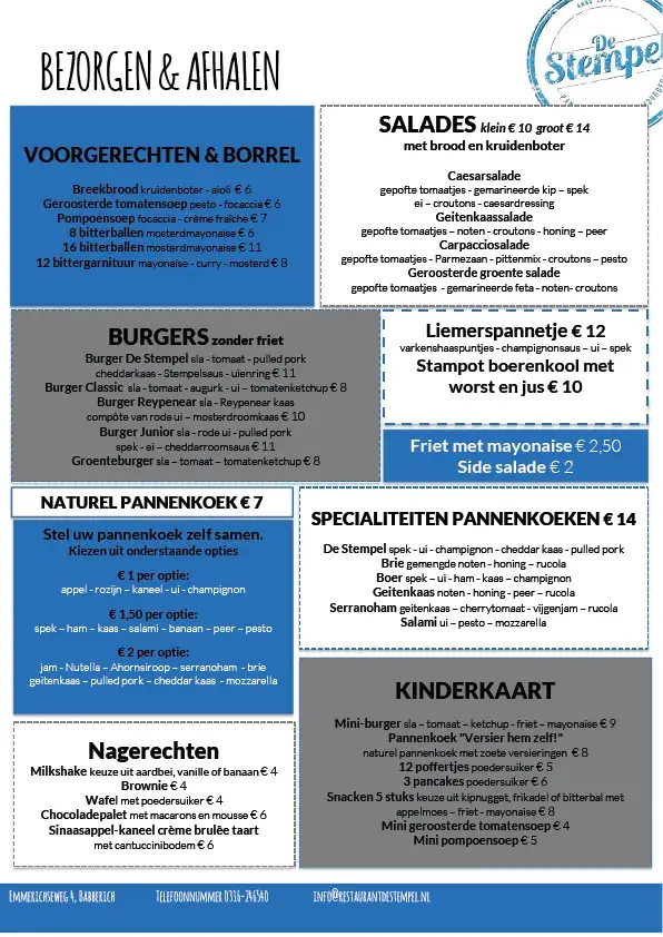 Menu_Restaurant De Stempel_Babberich_imagen_3