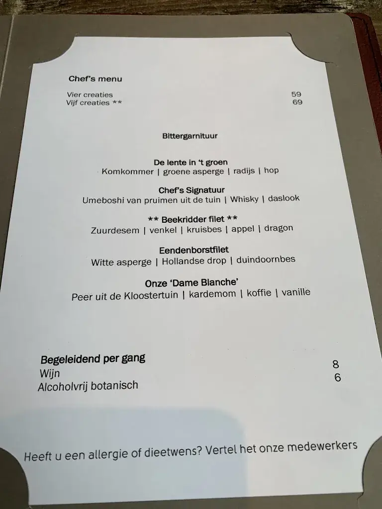 Menu_Het Arsenaal_Doesburg_image_1