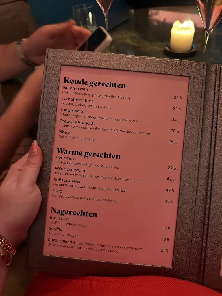 Menu_The Church - Restaurant_Arnhem_image_1