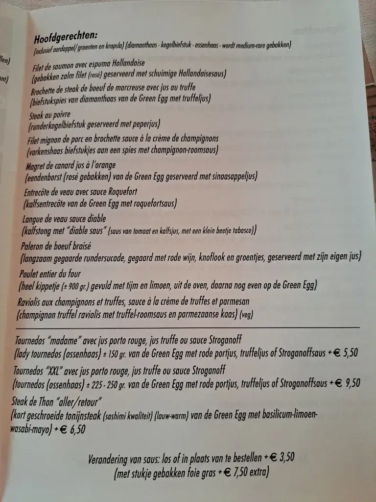 Menu_Brasserie Vieux Paris_Arnhem_image_2