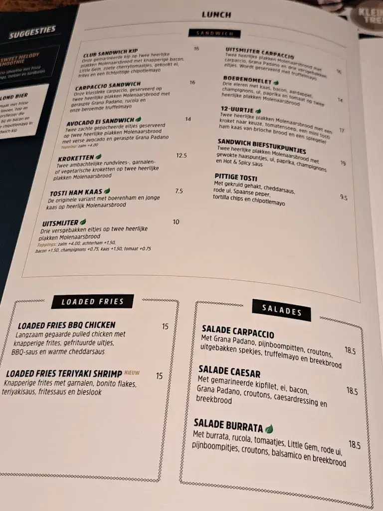 Menu_Restaurant De Beren Arnhem_Arnhem_image_4