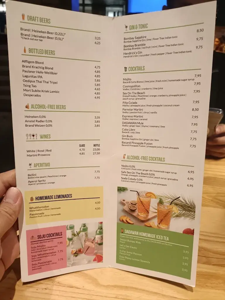 Menu_Dadawan Arnhem_Arnhem_immagine_1