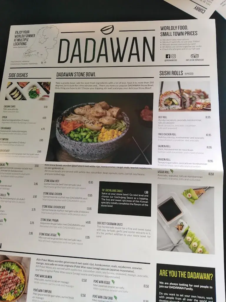 Menu_Dadawan Arnhem_Arnhem_immagine_4