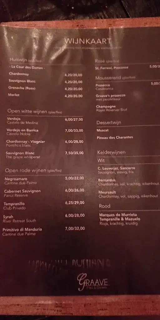 Menü_Graave Eten & Drinken_Arnhem_Bild_2