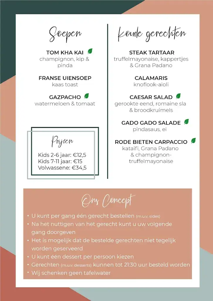 Menu_Restaurant 't Volk_Arnhem_image_2