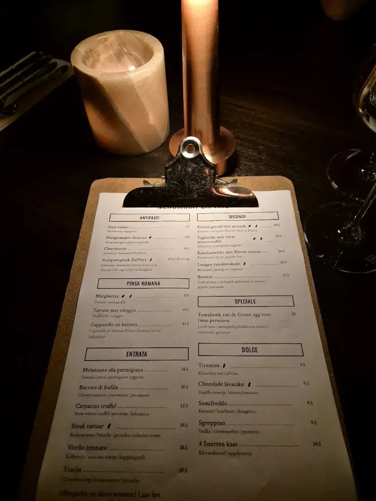 Menu_Restaurant & Wijnbar ZafVino Arnhem 🇮🇹_Arnhem_immagine_2
