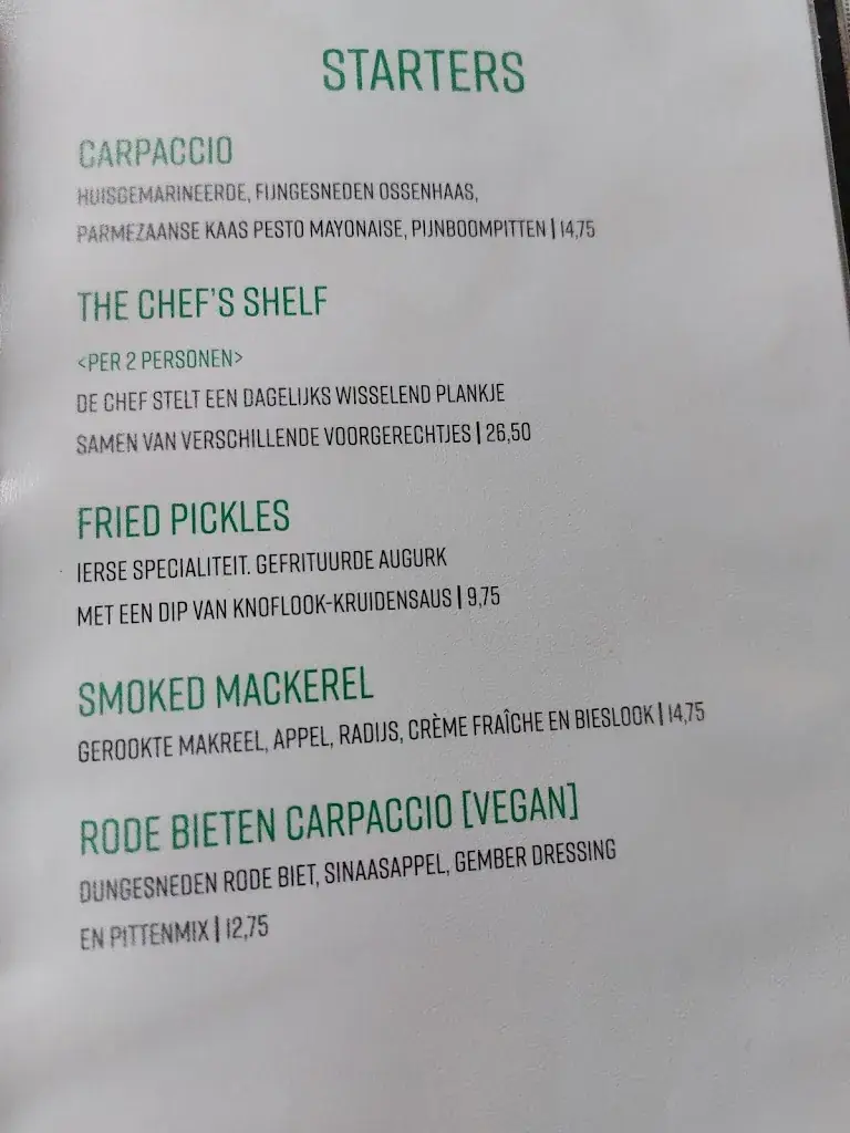 Menu_De Turfsteker • Ierse Pub • Restaurant • Zalen_Westerbork_image_3