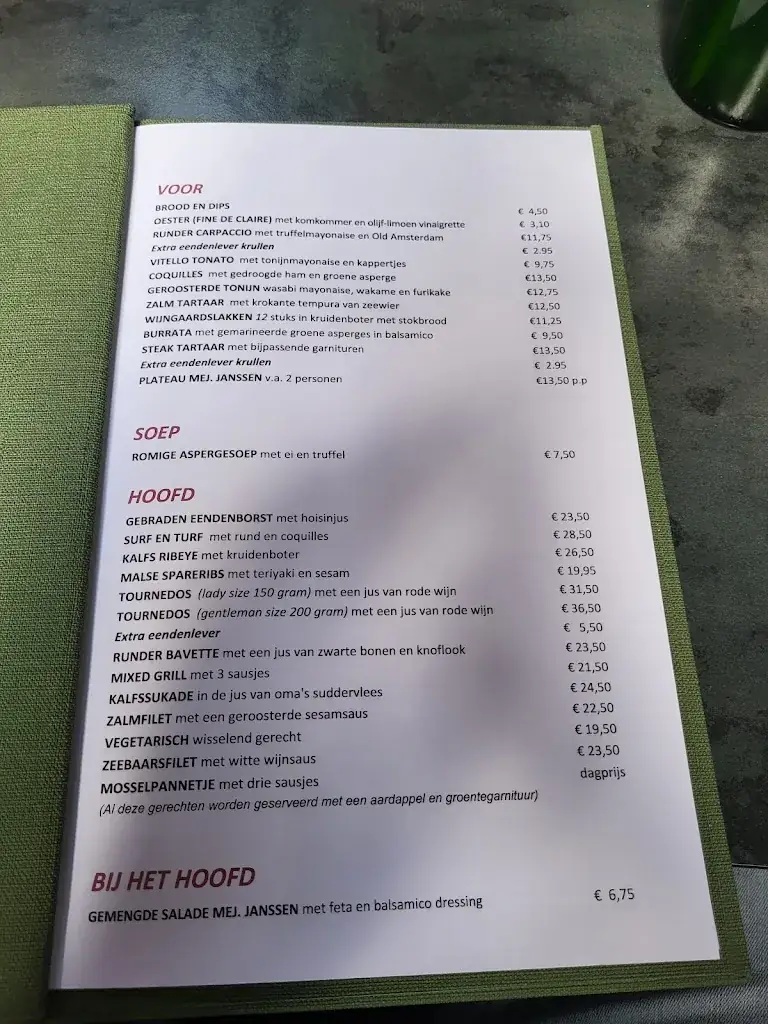 Menu_Restaurant Mej. Janssen_Arnhem_image_4