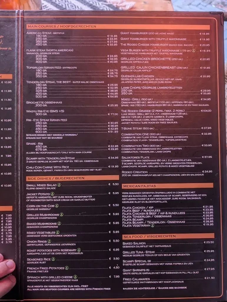 Menu_Rodeo Arnhem_Arnhem_image_2